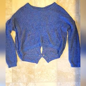 Express blue sweater